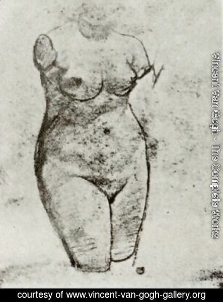 Vincent Van Gogh - Plaster Torso of a Woman