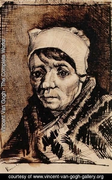 Vincent Van Gogh - Head of a Woman 10