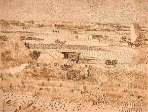 Vincent Van Gogh - Harvest Landscape