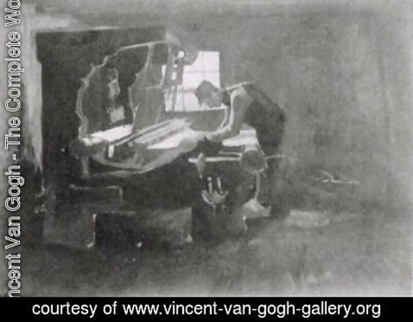 Vincent Van Gogh - Weaver, Arranging Threads