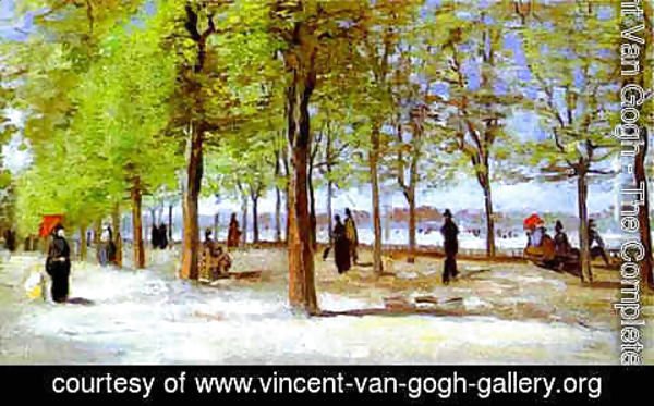 Vincent Van Gogh - Terrace in the Luxembourg Garden