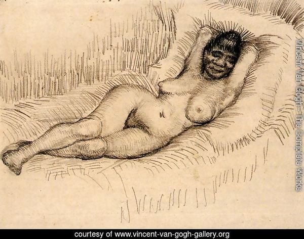 Study for Reclining Female Nude