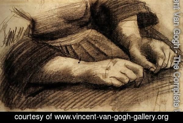 Vincent Van Gogh - Lap with Hands