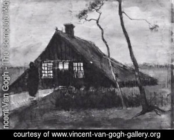 Vincent Van Gogh - Farmhouse at Night