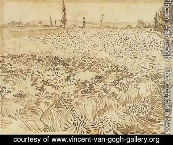 Vincent Van Gogh - Wheat Field 2