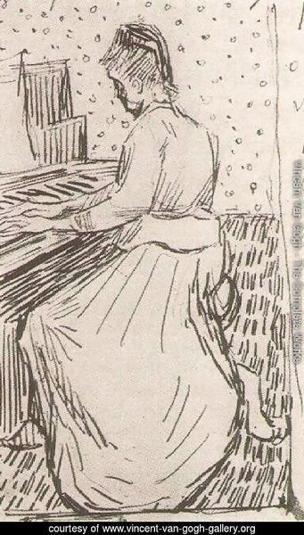 Marguerite Gachet at the Piano 2