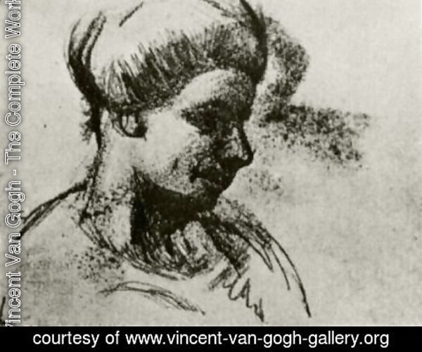 Vincent Van Gogh - Head of a Woman 12