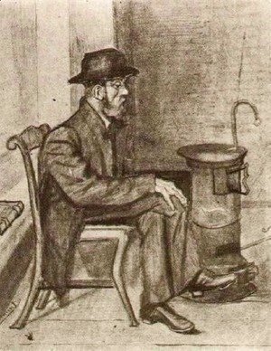 Vincent Van Gogh - Old Man Warming Himself