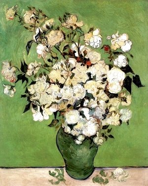 Vincent Van Gogh - A Vase of Roses
