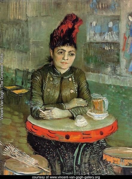 Woman in the 'Cafe Tambourin'
