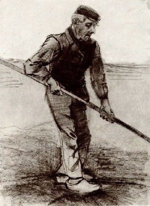 Vincent Van Gogh - Peasant with a Stick