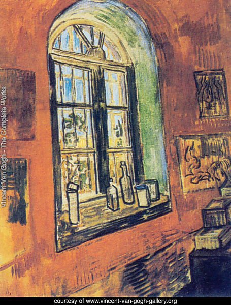 Window of Vincent's Studio at the Asylum