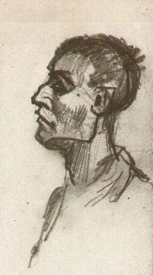 Vincent Van Gogh - Head of a Man, Bareheaded