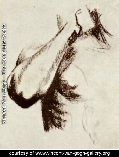 Vincent Van Gogh - Sketch of a Right Arm and Shoulder
