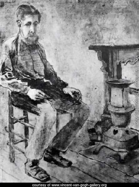 Man Sitting by the Stove The Pauper