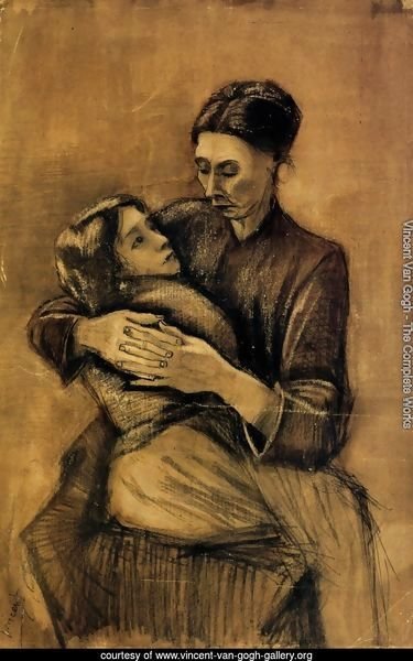 Woman with a Child on Her Lap