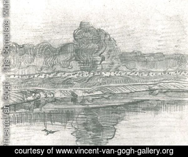 Vincent Van Gogh - Landscape with the Oise 2