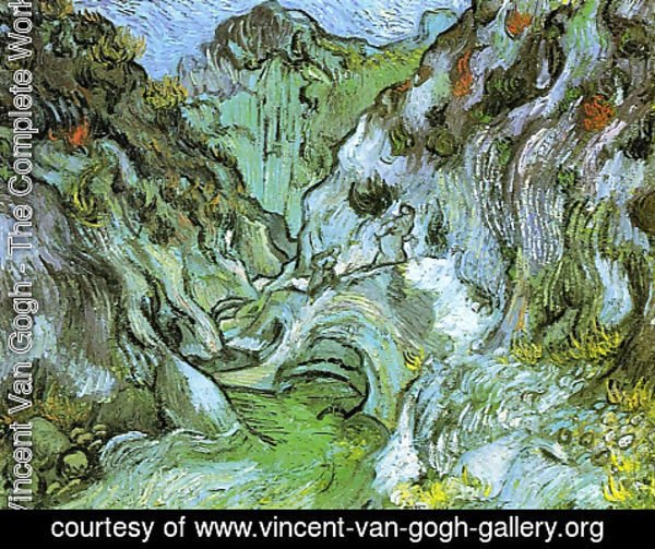 Vincent Van Gogh - The gully Peiroulets