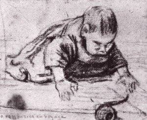Vincent Van Gogh - Baby Crawling
