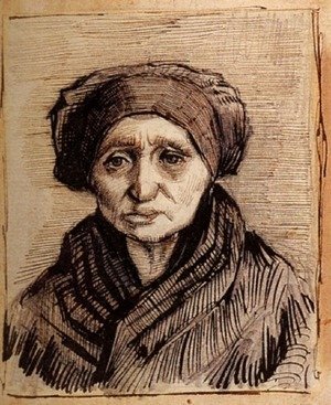 Vincent Van Gogh - Head of a Woman 16