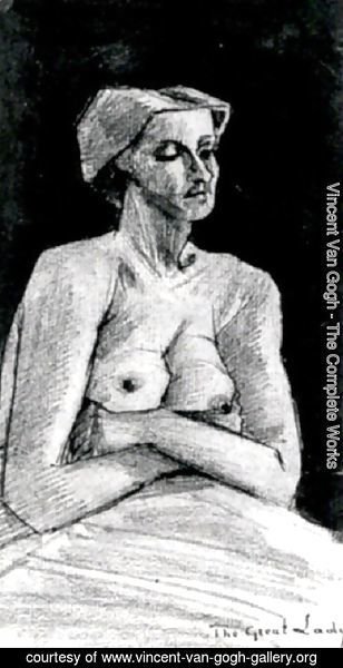 Vincent Van Gogh - Nude Woman, Half-Length