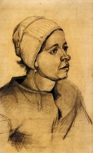 Vincent Van Gogh - Head of a Woman 17