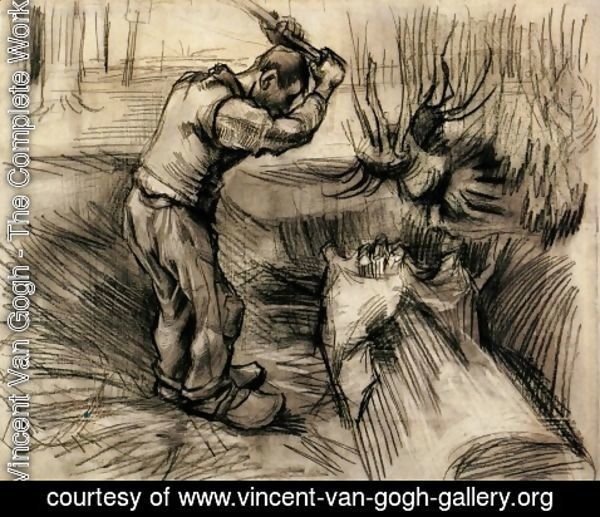 Vincent Van Gogh - Woodcutter