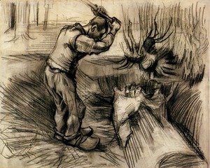 Vincent Van Gogh - Woodcutter