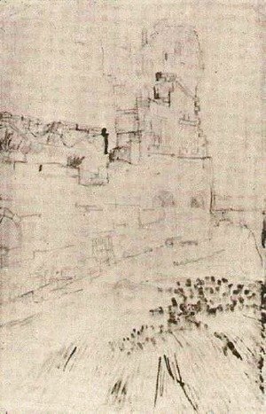 Vincent Van Gogh - Ruins of Montmajour 2