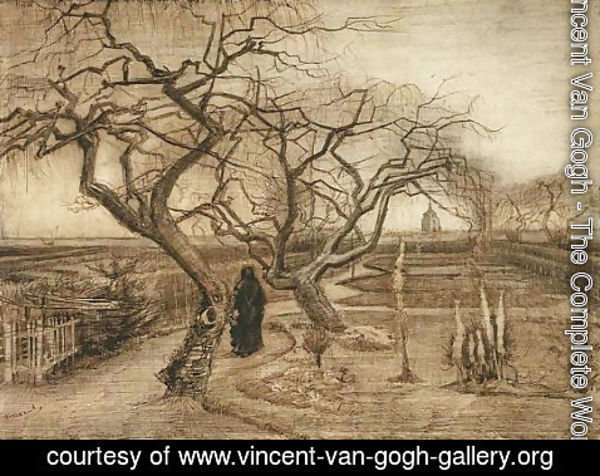 Vincent Van Gogh - Winter Garden