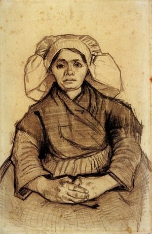 Vincent Van Gogh - Seated Woman 4