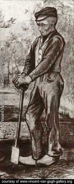 Vincent Van Gogh - Farmer Leaning on his Spade