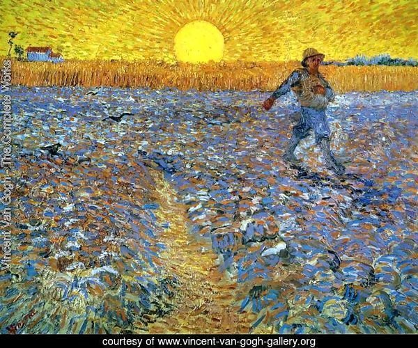 The Sower (Sower with Setting Sun)