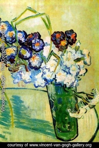 Vincent Van Gogh - Still Life Glass with Carnations