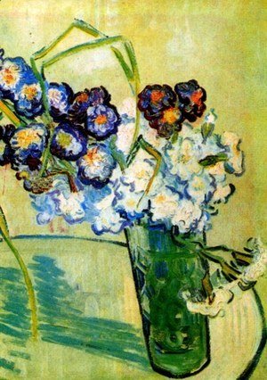 Vincent Van Gogh - Still Life Glass with Carnations