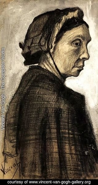 Vincent Van Gogh - Head of a Woman 22