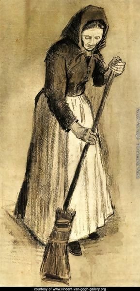 Woman with a Broom 2