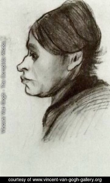 Vincent Van Gogh - Peasant Woman, Head 14