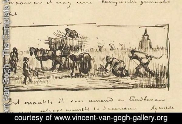 Vincent Van Gogh - Wheat Harvest