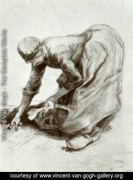 Vincent Van Gogh - Peasant Woman, Stooping 2