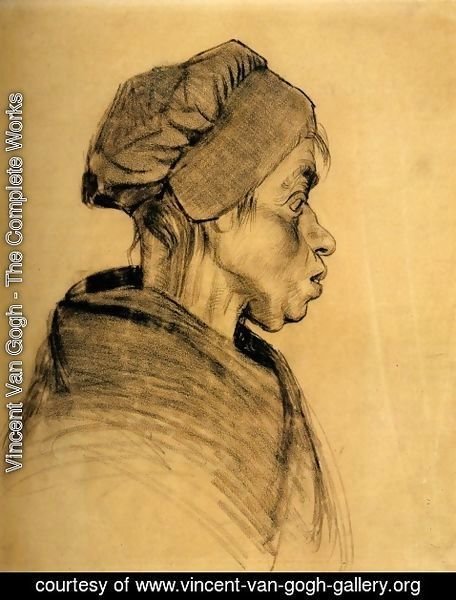 Vincent Van Gogh - Head of a Woman 23