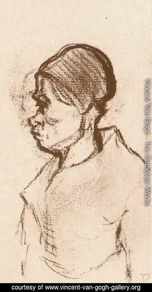 Vincent Van Gogh - Peasant Woman, Head 16