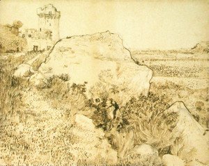 Vincent Van Gogh - Hill with the Ruins of Montmajour