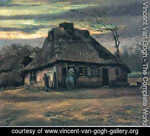 Vincent Van Gogh - Straw hats at dusk