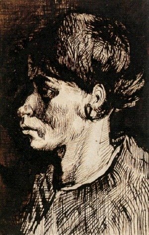 Vincent Van Gogh - Head of a Woman 24