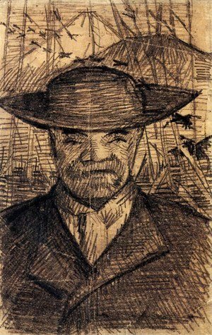 Vincent Van Gogh - Portrait of Pere Tanguy 2