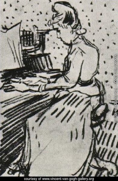 Mademoiselle Gachet at the Piano