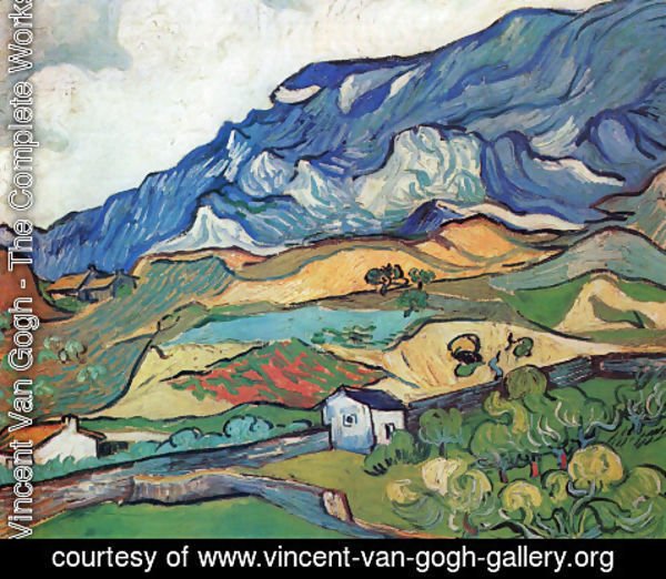 Vincent Van Gogh - Les Alpilles, Mountain Landscape near South-Reme