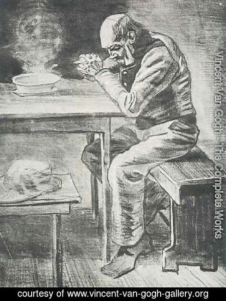Vincent Van Gogh - Prayer Before the Meal