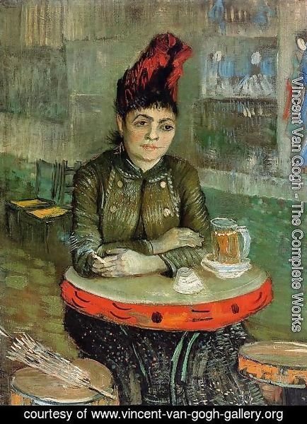Vincent Van Gogh - Agostina Segatori Sitting In The Cafe Du Tambourin